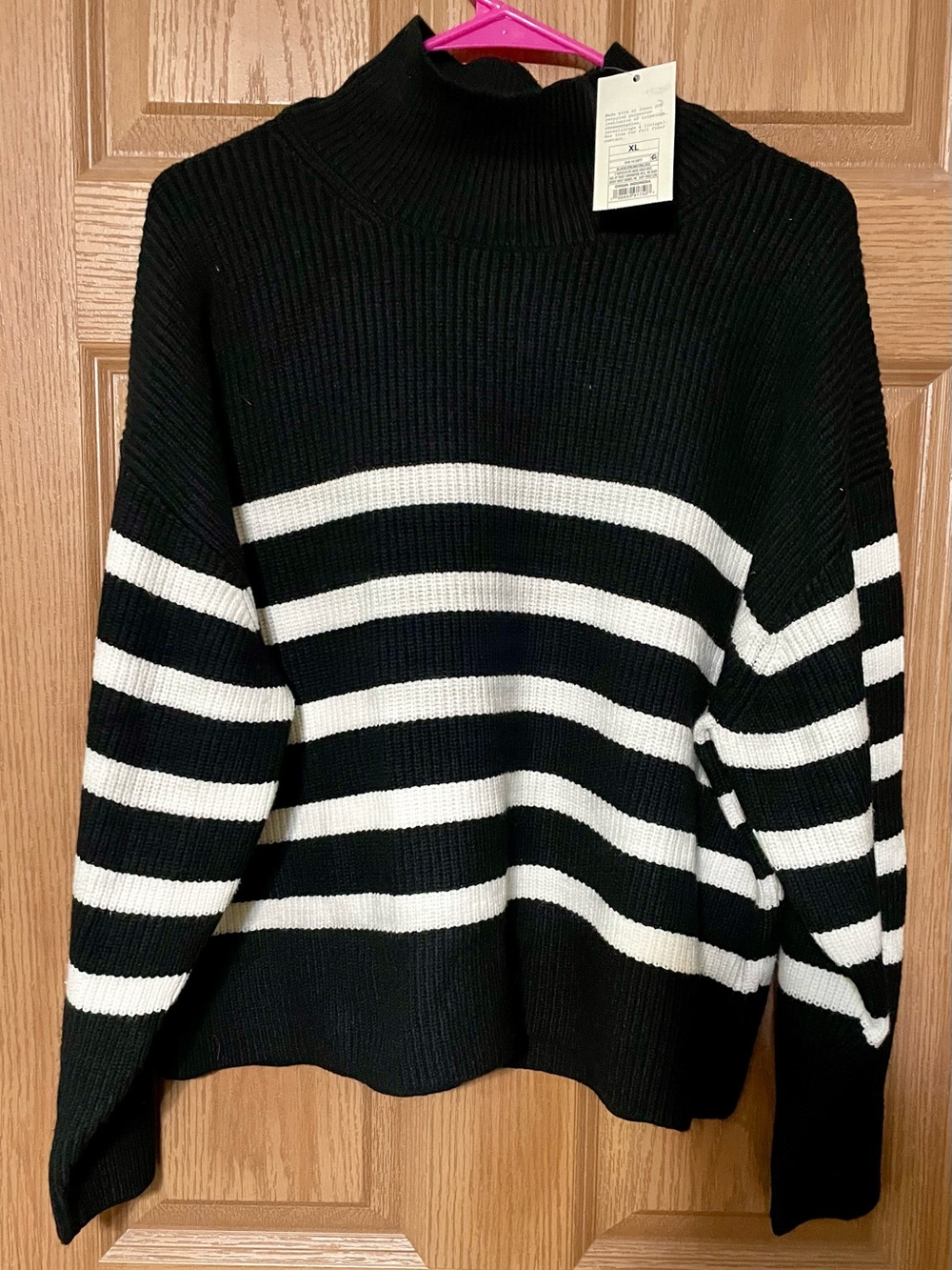 A NEW DAY MOCK NECK SWEATER XL NWT